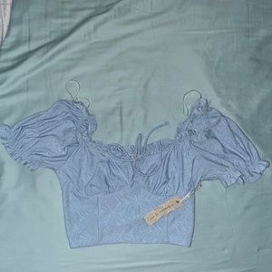 Milkmaid Baby Crop Top